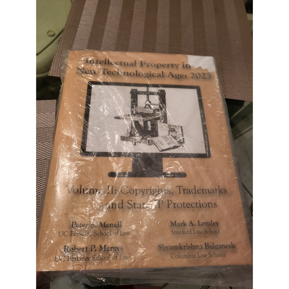 Intellectual Property in the New Technological Age 2020 Vol. I Perspectives,...